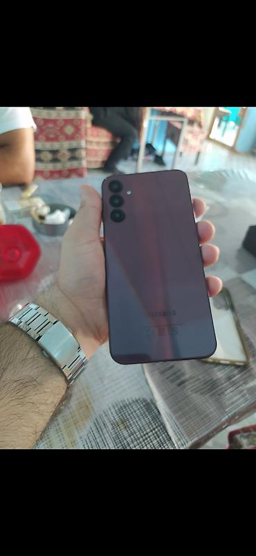 Elektronika: Samsung Galaxy A24 4G, 128 GB, rəng - Bənövşəyi, Barmaq izi — 3