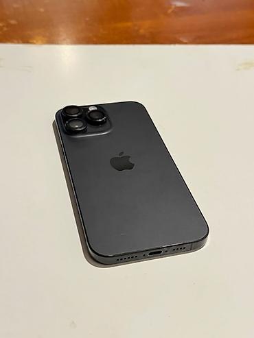 2 əl telefonlar: IPhone 16 Pro Max, 256 GB, Black Titanium, Simsiz şarj, Face ID, Sənədlərlə — 4