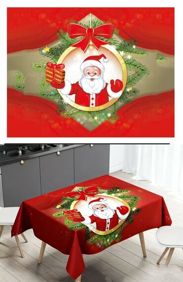 Ostalo: Novogodisnji Ukrasni Stolnjaci NOVO Vise Dezena AKCIJA Cene nisu — 2