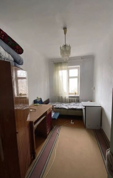 квартиры в ахунбаева: 3 комнаты, 53 м², Хрущевка, 4 этаж, ПСО (под самоотделку)