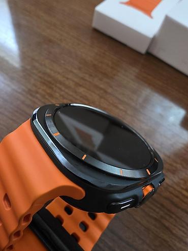 koton torbe: Samsung Galaxy Watch Ultra (47 mm) – narandžasti sportski kaiš - — 4
