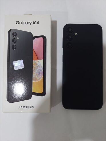 samsung qrand 2: Samsung Galaxy A14 5G, 64 GB, rəng - Qara, Sensor, Barmaq izi