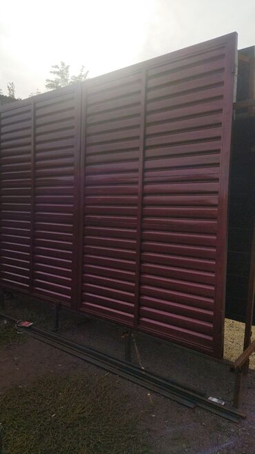 Откатные ворота: Ворота ворота навес навес ферма жана башкаларды заказ менен жазайбыз — 6