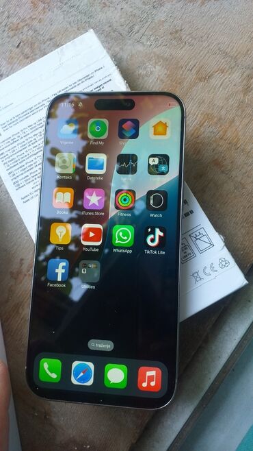 Apple iPhone: Apple iPhone iPhone 16 Pro, 256 GB, Matte Gold, Face ID, Garancija, Otisak prsta — 3