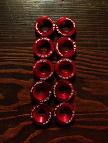 Аксессуары и запчасти для электротранспорта: Продаю, шайбы под болт м5. 10 шт. Цена 400 сом. ЛИСТАЙТЕ ФОТО — 4