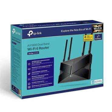 wi fi router: Роутер TP-LINK Archer AX23 AX1800 Dual-Band Wi-Fi 6, 1202Mb/s