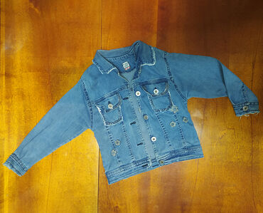 детская курточка: Джинсы и брюки, цвет - Голубой, Новый