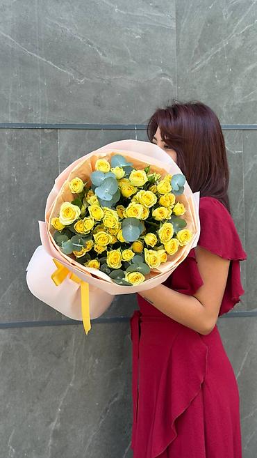 отдам даром цветы: Букет из кустовой розы — 5
