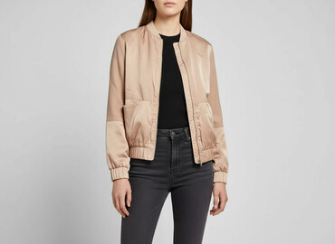 reserwet kurtki: Zara, Women`s bomber jacket, size S