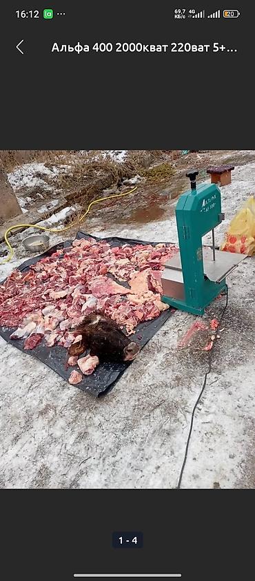 Ленточная электропила Новый, Для мяса, Альфа, 2200 Вт, Самовывоз, Бесплатная доставка, Платная доставка