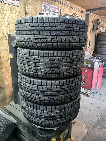 Шиналар 225 / 50 / R 17, Кыш, Колдонулган, Комплект, Жеңил унаалар, Жапония, Yokohama