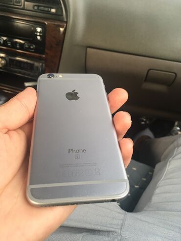 Apple iPhone: IPhone 6s, Б/у, 64 ГБ, Серебристый, 100 %