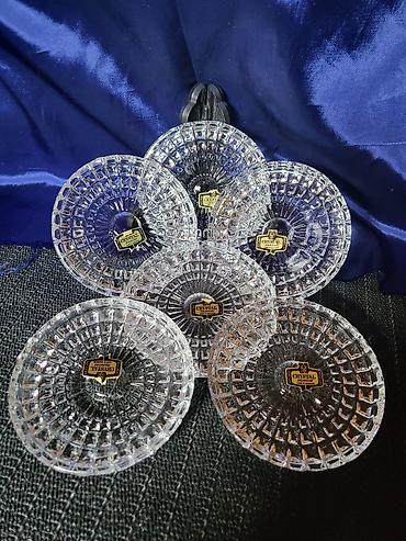 Kuhinjski setovi: Podmetaci novi za case kristal Zajecar iz 70ih. Novi podmetaci — 6