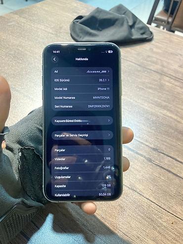 tank x: IPhone 11, 128 GB, Face ID, Simsiz şarj — 4