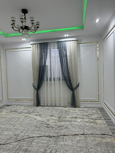 bed sheets: Двуслойные шторы с тюлем для гостиной/спальни - Комплект: плотные — 2