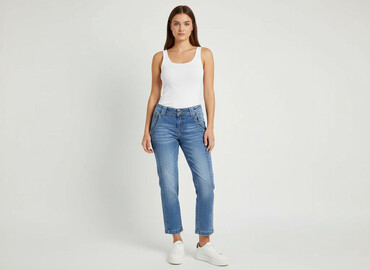 Jeansy: Jeansy damskie, rozmiar S