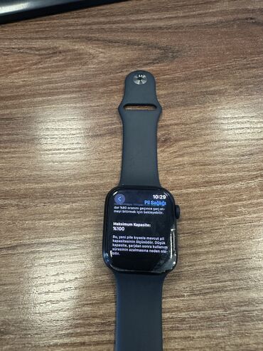apple watch kəmər: İşlənmiş, Smart saat, Apple, Sensor ekran, rəng - Qara