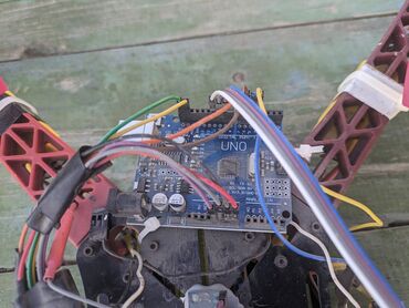 радиоуправляемая игрушка: Радиоуправляемый дрон на Arduino UNO, пульт FlySky FS i6, батарея LiPo
