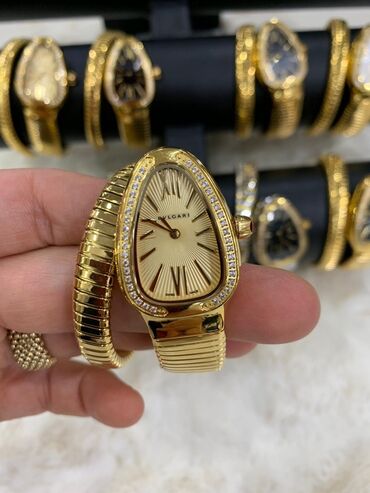 Информатика: Новый, Наручные часы, Bulgari, цвет - Золотой