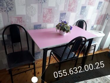Sifarişlə masa və oturacaq dəstləri: Stol, stul, Masalar, Oturacaqlar, stul dəsti var Modellər coxdur Rəng — 11
