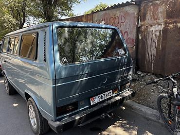 Volkswagen Transporter: 1988 г., 1.9 л, Механика, Дизель, Минивэн