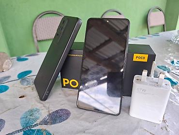 4k monitor: Poco F4, 256 GB, rəng - Qara, Barmaq izi — 3
