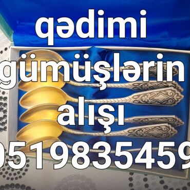 İdman və hobbi: Qedmi gumusler xencer gumus qablar aliram