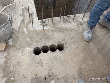 Beton işləri: #Betonkesme #betondeşmə Beton kubik kərpic - dən kəsim deşim — 8