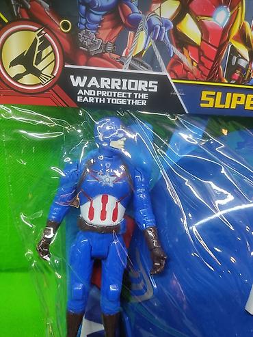 звёзды: Набор для игры «Superheroes» (стилизация под Капитана Америка) В — 2