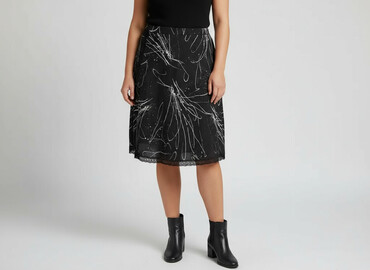 spódniczka tiulowe czarne: Women`s skirt, size 3XL