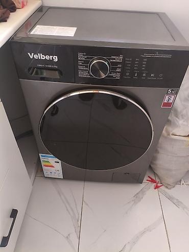 автомат срочно: Стиральная машина Velberg VWM-FL1408DS, загрузка 8 кг, фронтальная — 1