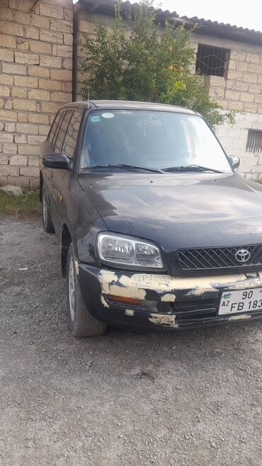 запчасти на делику: Toyota RAV4, I nəsil, qara rəngli, 5 qapılı krossover/SUV. Texniki və