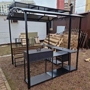 Manqallar, qrillər, barbekyu: Metal en mmc olaraq istədiyiniz forma və ölçüde demir işlerinin — 20