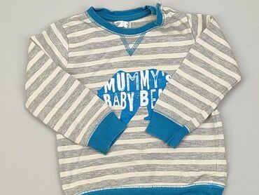 bluzki w paski: Bluza, Pepco, 9-12 m, stan - Dobry