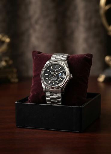saat samdan: Yeni, Qol saatı, Rolex, rəng - Gümüşü — 2