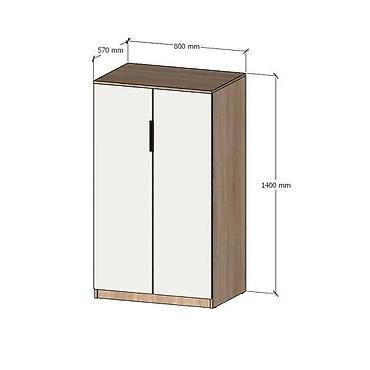 Шифоньеры, шкафы для одежды: Шифоньер, шкаф для одежды, Новый, Прямой, ЛДСП — 3