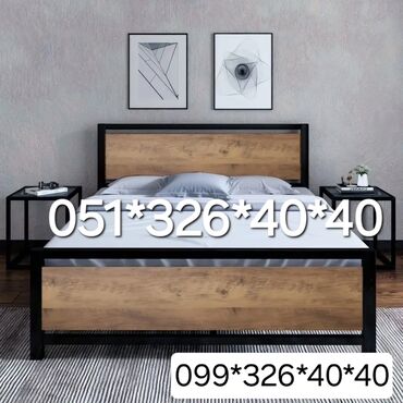 Çarpayılar: Yeni, İkinəfərlik çarpayı, Bazasız, Matras ilə, Siyirməsiz, Azərbaycan — 3