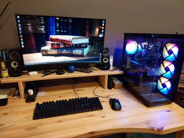 Kompüter ehtiyyat hissələri: The Darknight Full Gaming PC Ryzen 7, RX5700XT Oyun kompüteri, ikinci