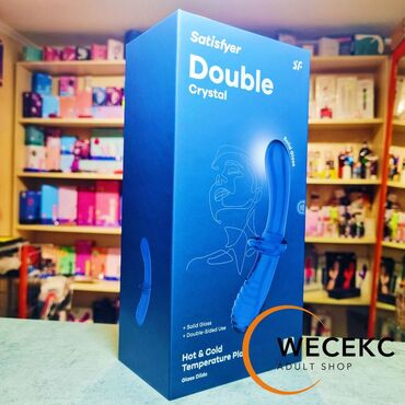 инструменты парикмахера: Double Crystal от Satisfyer – это кристально чистое удовольствие. Этот