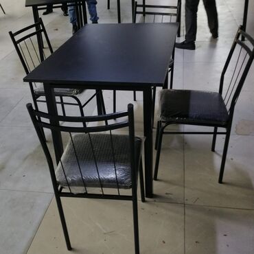 Masa və oturacaq dəstləri: Mətbəx üçün, Yeni, Açılmayan, Kvadrat masa, 4 stul -da lalafo.az — 3 Masa və oturacaq dəstləri: Mətbəx üçün, Yeni, Açılmayan, Kvadrat masa, 4 stul — 3