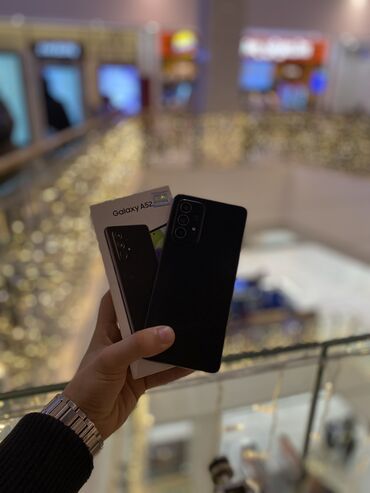 Samsung: Samsung Galaxy A52, 256 GB, rəng - Qara, Barmaq izi, Face ID — 2