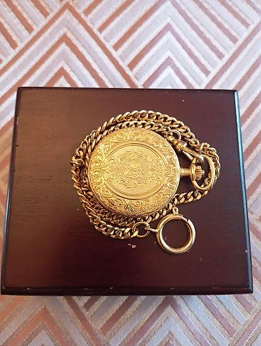 dəsti: CONTINENTAL Swiss Made cib saatı – zəncirli, qapaqlı model - Brend — 4