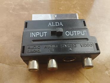 tvin tv elaqe: SCART AV RCA svideo adapteri / keçid çeviricisi Televizor, DVD — 2