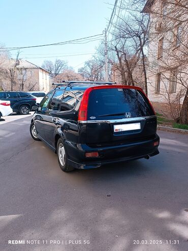 Honda: Honda Stream: 2001 г., 2 л, Автомат, Бензин, Минивэн