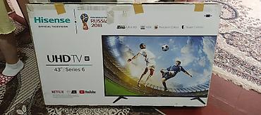 ТВ и видео: Hisense UHD TV 4K, 43", Series 6 Ключевые особенности: - Экран 43 — 3