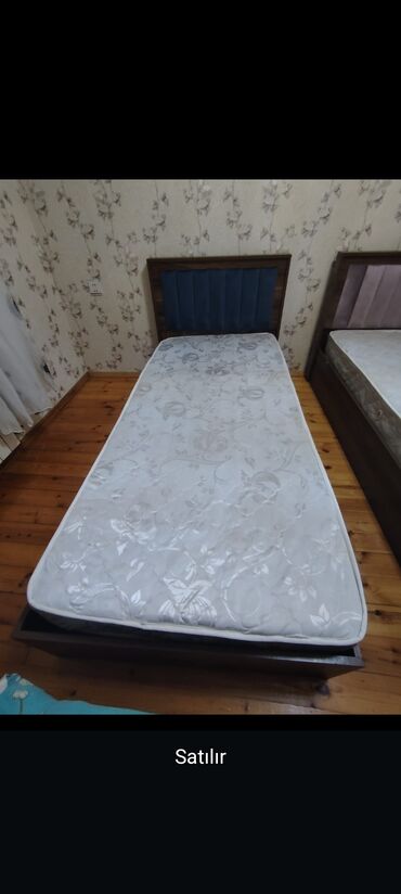 Çarpayılar: İşlənmiş, Təknəfərlik çarpayı, Matras ilə, Siyirməsiz — 7