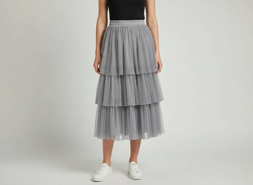 spódnice tiulowe plus size: Spódnica damska, rozmiar S