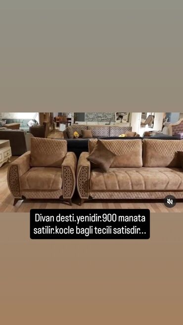 kreslo satilir: Yeni, Divan, 2 kreslo, Bazalı, Açılmayan