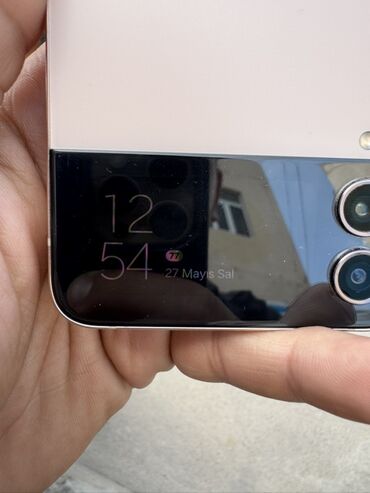 samsung galaxy note 4: Samsung Galaxy Z Flip 4, rəng - Bej, İki sim kartlı