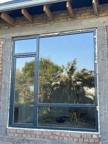 a frame: Панорамная оконно-дверная система в черной раме, подходящая для — 7